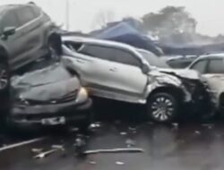 Tragedi Kecelakaan Beruntun Di Tol Cipularang KM 92 Arah Jakarta Melibatkan Banyak Kendaraan