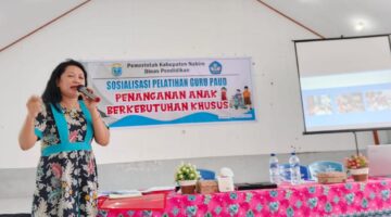 SOSIALISASI PELATIHAN PENANGANAN ANAK BERKEBUTUHAN KHUSUS BAGI GURU PAUD DAN TK DI NABIRE