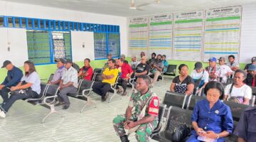Warga Kampung Sanoba Desak Bupati Ganti Kepala Kampung, Berkas Aspirasi Diserahkan ke DPRK Nabire