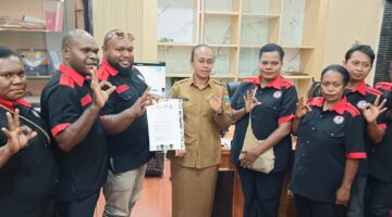 KPA Papua Tengah dan Dinas Pendidikan Sepakat Perkuat Edukasi Pencegahan HIV-AIDS di Sekolah