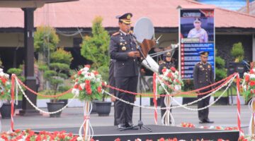 Bertindak Selaku Inspektur Upacara Hari Sumpah Pemuda ke-97, Ini Pesan Waka Polda Papua Tengah
