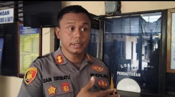 Polres Nabire Amankan 9 Mahasiswa Konvoi Bawa Bintang Kejora, Satu Anggota Polisi Luka Ditabrak