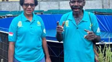 Peserta Pelatihan Program Gubernur Papua Tengah Siapkan 25 Ribu Benih Ikan Nila di Mimika