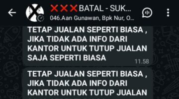 NGERI.!! Beredar chat di salah satu grup ,terkait terafiliasi jaringan mafia togel