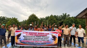 Jelang Hari Buruh, Ribuan Karyawan PT Nabire Baru Berkomitmen Jaga Keamanan Papua Tengah