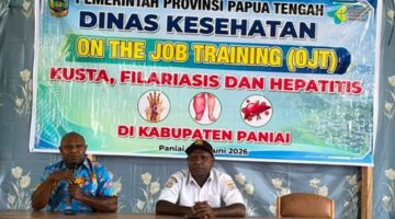 Dukung Program Gubernur, Dinkes Papua Tengah Gelar OJT di Paniai