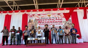 LMA Nabire Deklarasikan Persatuan Masyarakat Adat, Serukan Papua Tengah Aman dan Damai