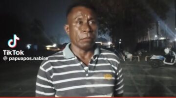 Anak Asli Makimi Protes Narasi “Masyarakat Lapar” dalam Demo di DPRK Nabire