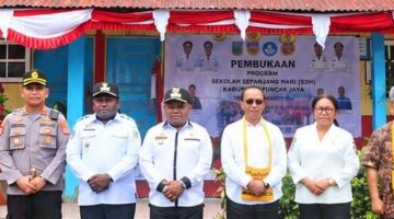 Peluncuran Resmi Program Sekolah Sepanjang Hari di Kabupaten Puncak Jaya